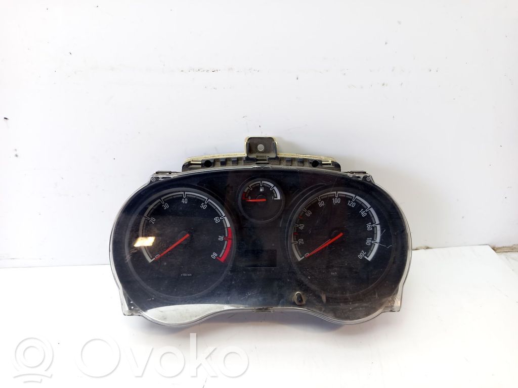 Opel Corsa D Spidometras (prietaisų skydelis) 