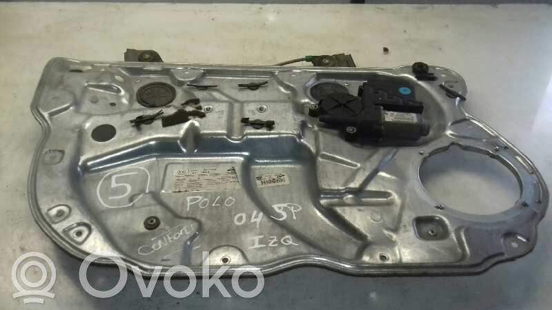Volkswagen Polo Manualny podnośnik szyby drzwi przednich 