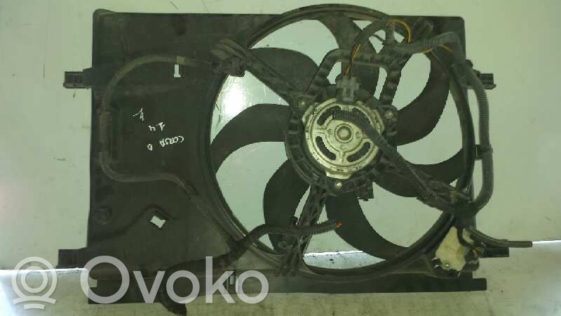 Opel Corsa D Elektryczny wentylator chłodnicy 