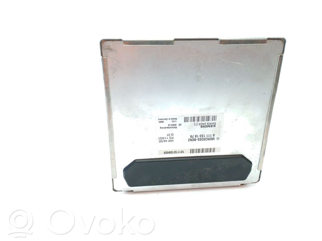Mercedes-Benz C W203 Unitate/modul de control motor 