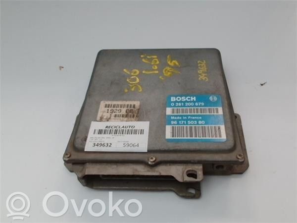 Peugeot 306 Unidad de control/módulo del motor 