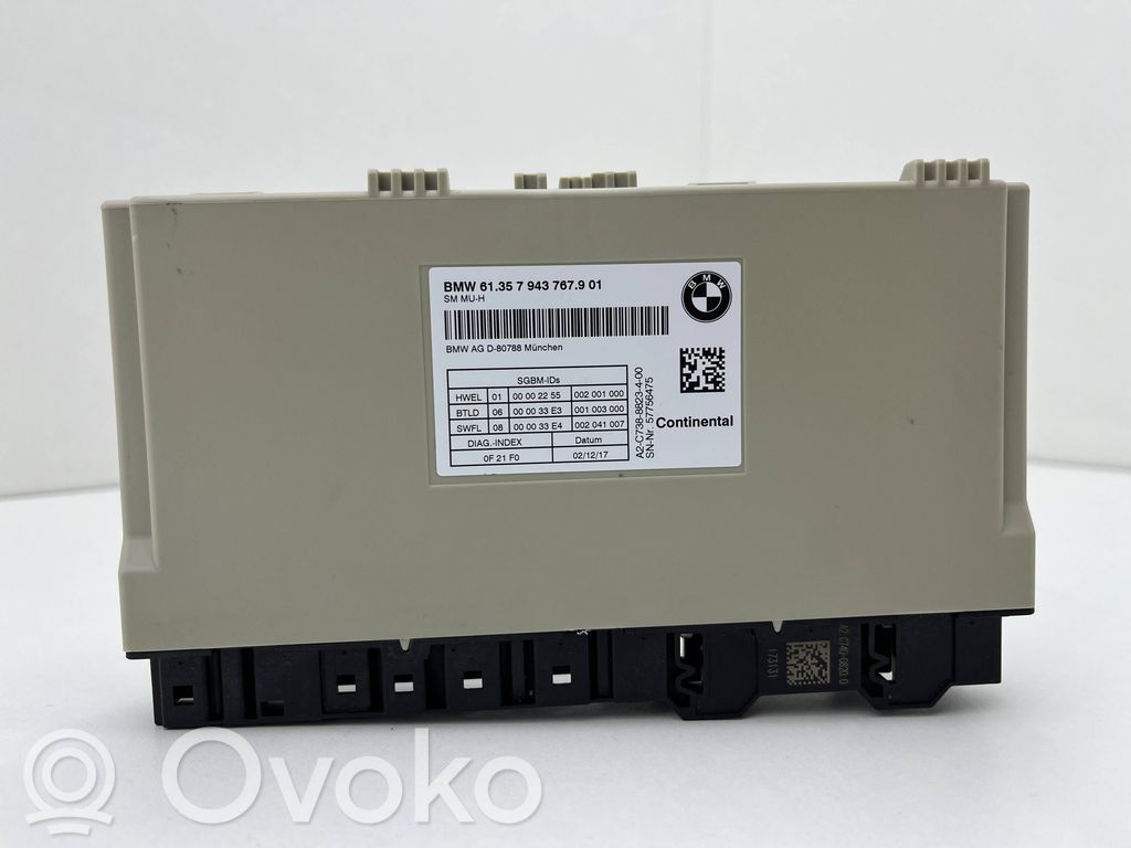 BMW 5 G30 G31 G38 Autres unités de commande / modules 
