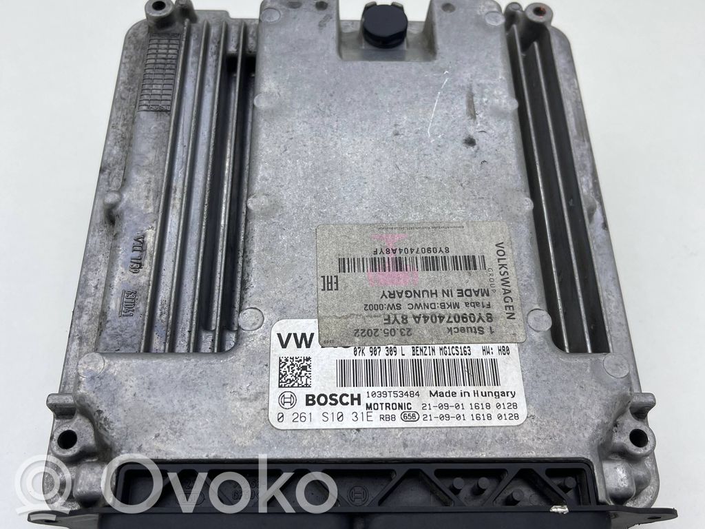 Audi A3 8Y Unité de commande, module ECU de moteur 