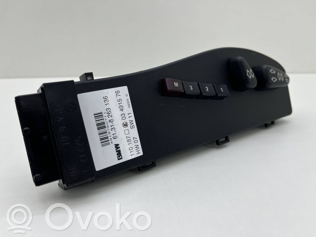 Seat control switch   8263136