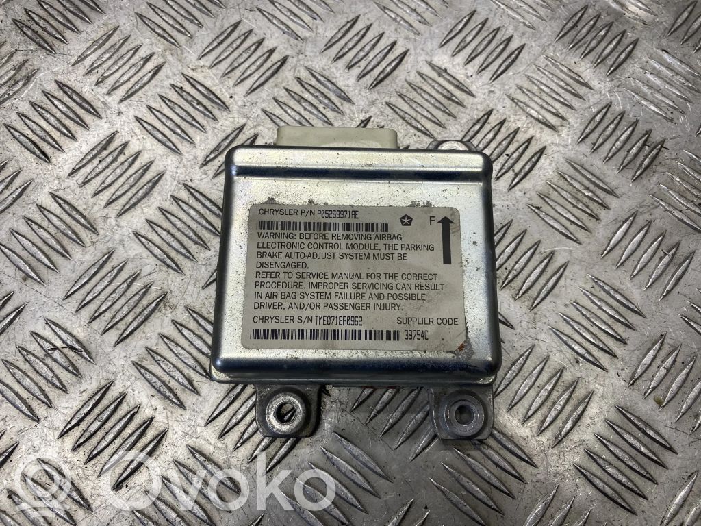 Sterownik / Moduł Airbag   39754C,TME0718A0962,P05269971AE,39754C