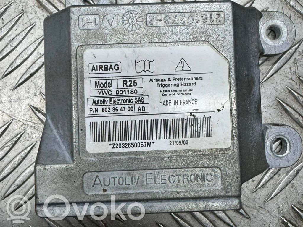 Rover 25 Airbag control unit/module 