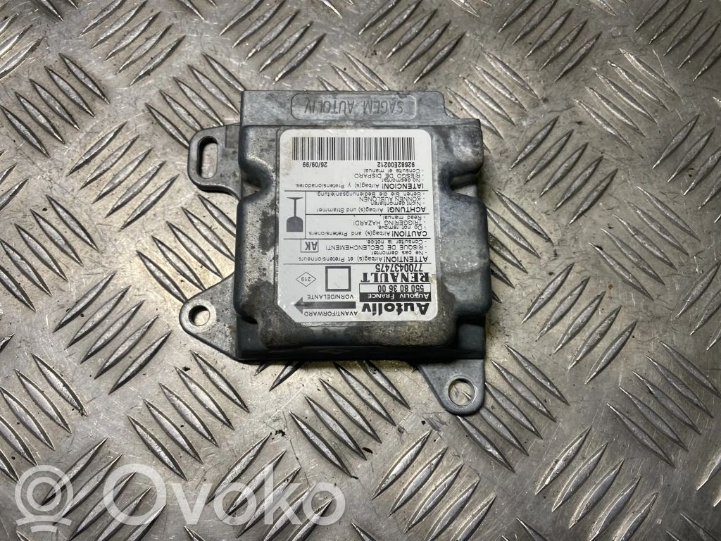 Renault Megane I Module de contrôle airbag 