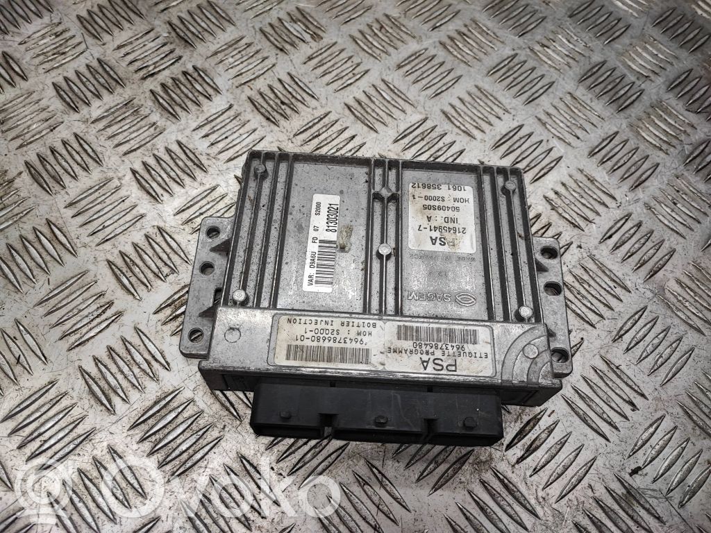 Citroen C5 Engine control unit/module 