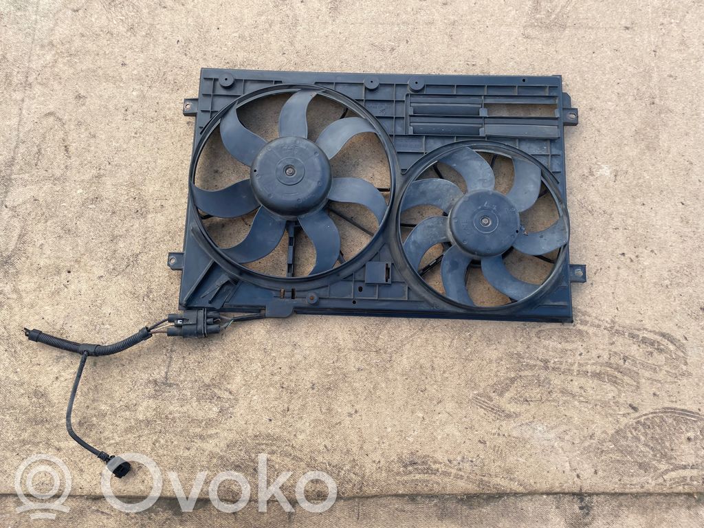 Volkswagen PASSAT B6 Suport ventilator radiator 
