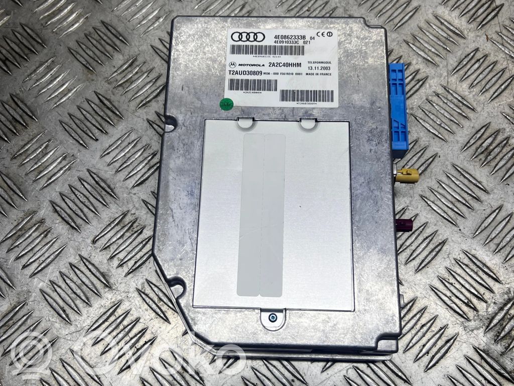 Audi A8 S8 D3 4E Sterownik / Moduł sterujący telefonem 