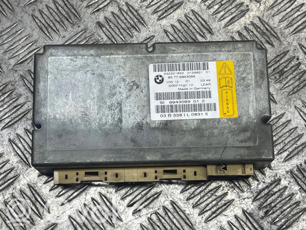 BMW 5 E60 E61 Airbag control unit/module 