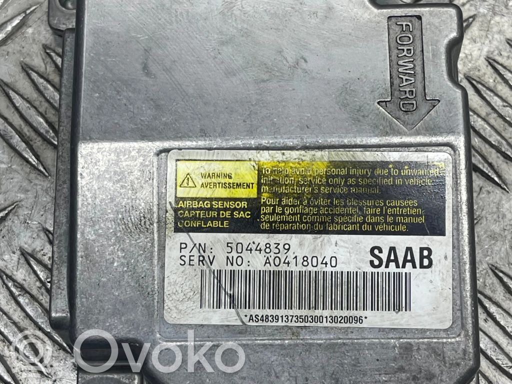 Airbag control unit/module   5044839,A0418040