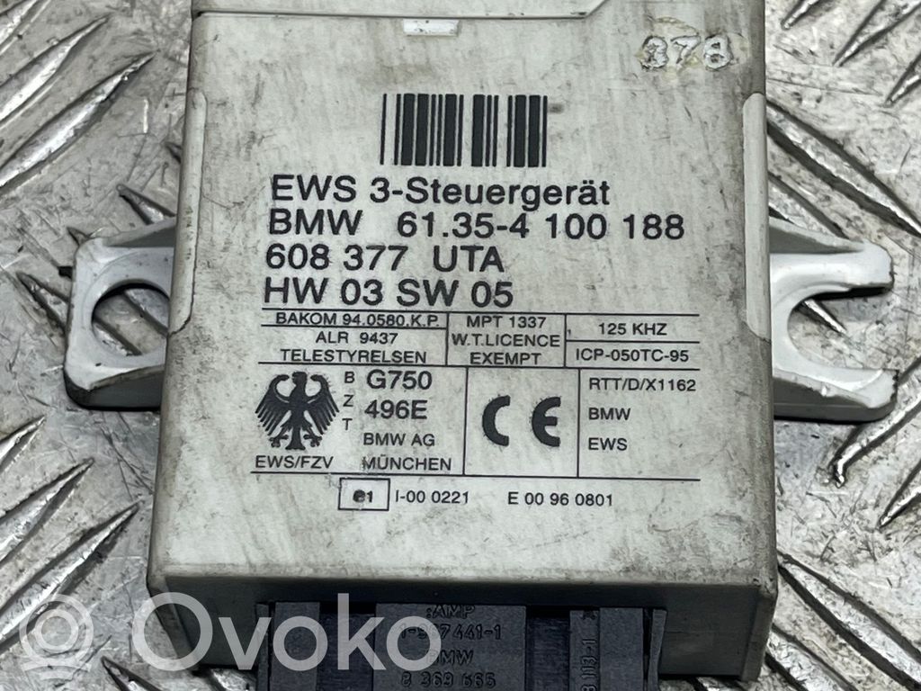 BMW 5 E39 Immobilizer control unit/module 