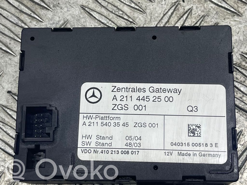 Módulo de control Gateway   A2115403545,A2114452500
