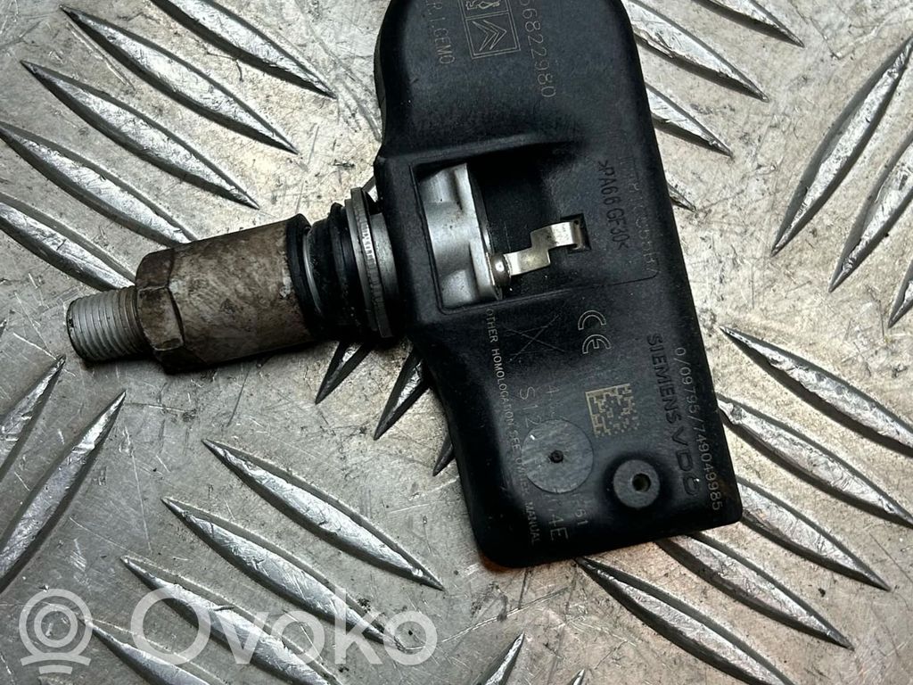 Peugeot 407 Tire pressure sensor 