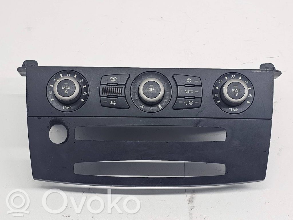 BMW 5 E60 E61 Climate control unit 