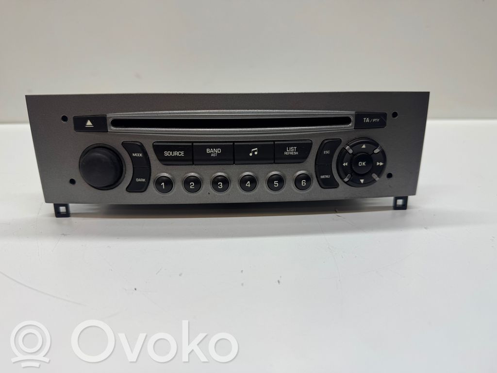 Peugeot 308 Unidad delantera de radio/CD/DVD/GPS 