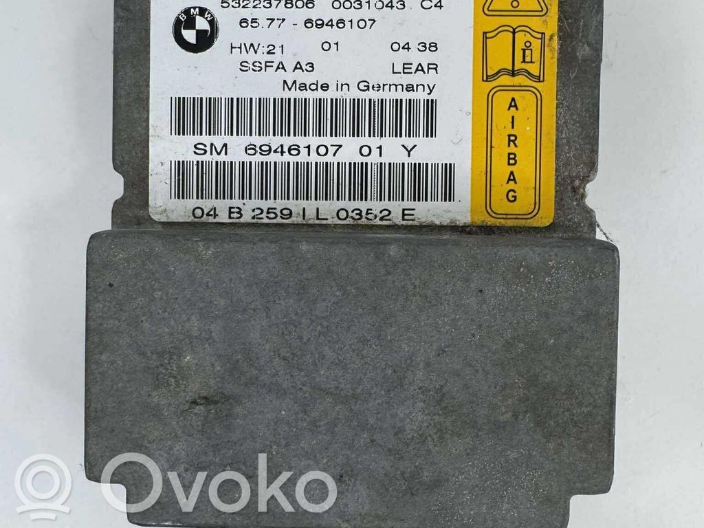 BMW 7 E65 E66 Airbag control unit/module 