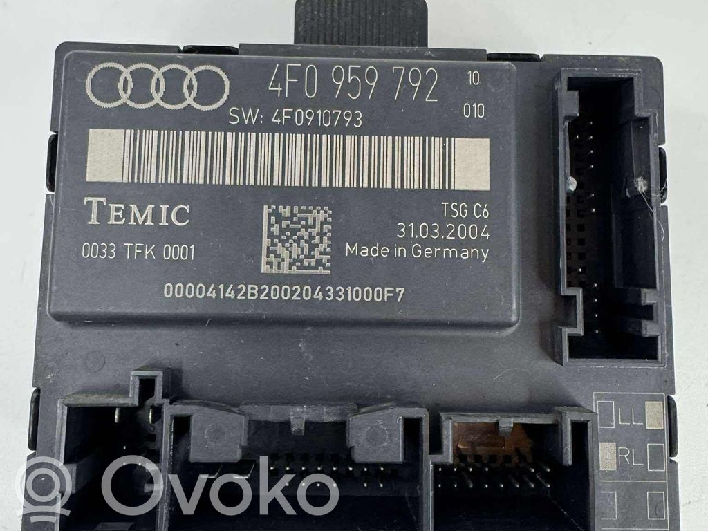 Door control unit/module   4F0959792,4F0910793,31032004