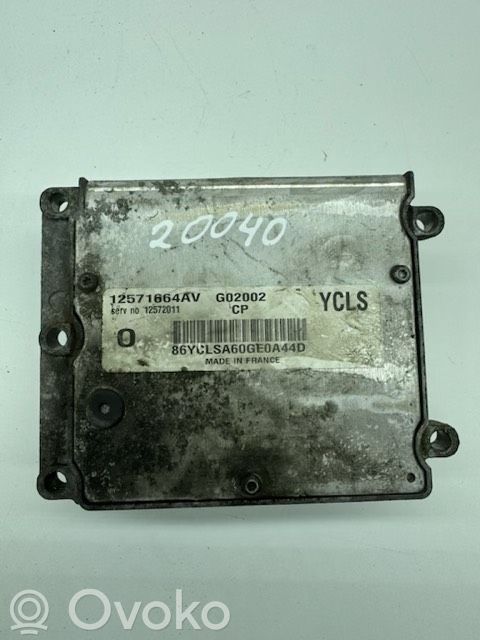 Opel Vectra C Engine control unit/module 