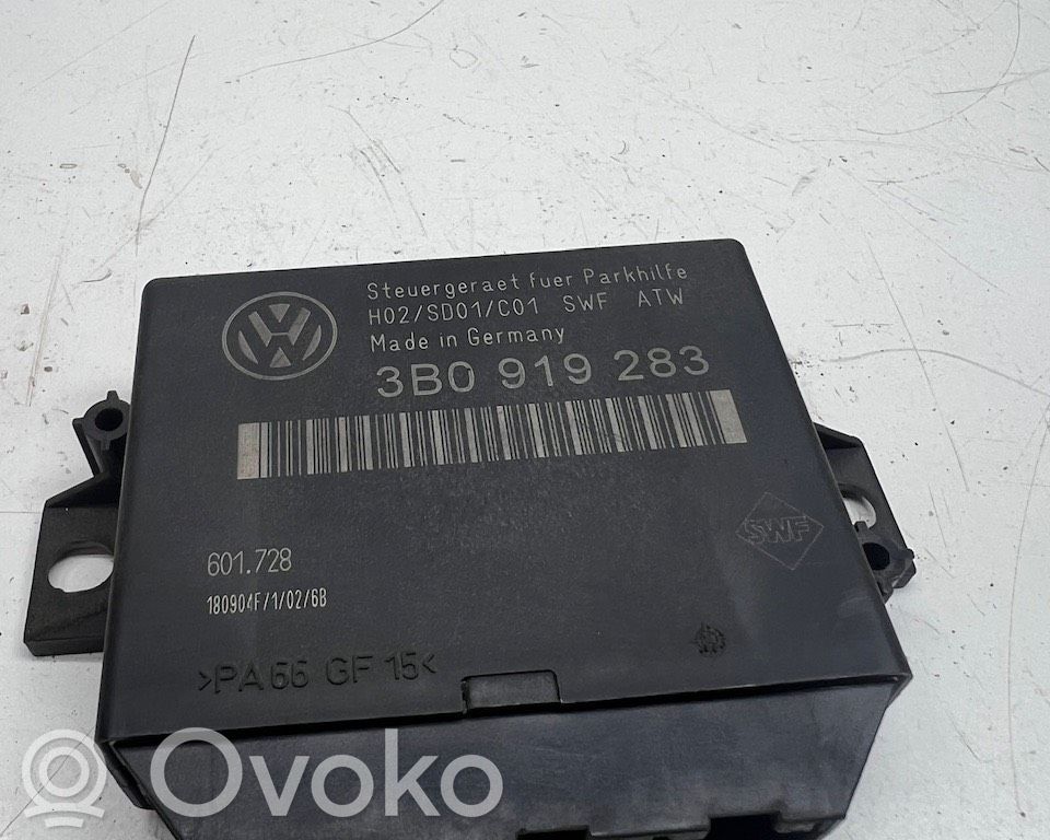 Volkswagen PASSAT B6 Centralina/modulo sensori di parcheggio PDC 