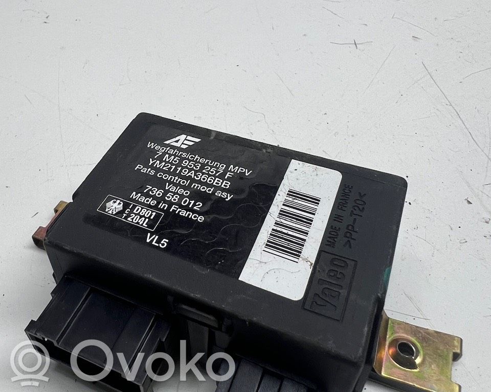 Immobilizer control unit/module   7M5953257F,73658012