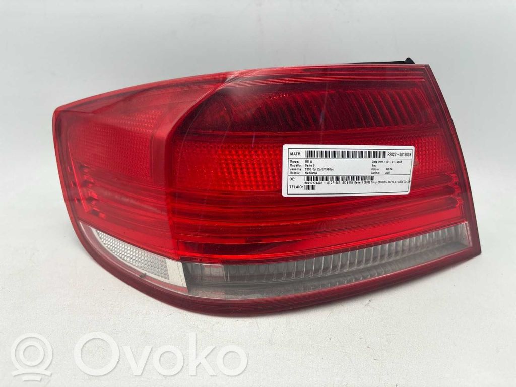 Rear tail light bulb   63217174403