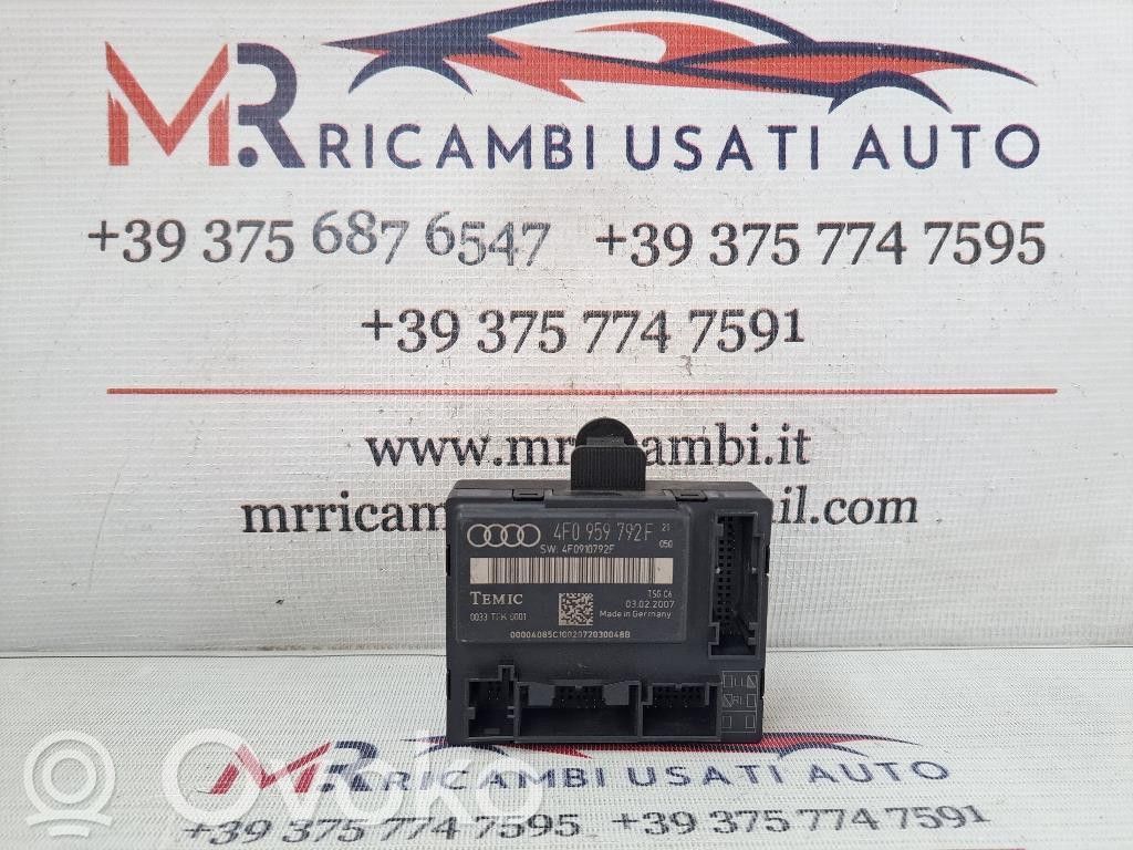 Audi A6 S6 C6 4F Oven ohjainlaite/moduuli 