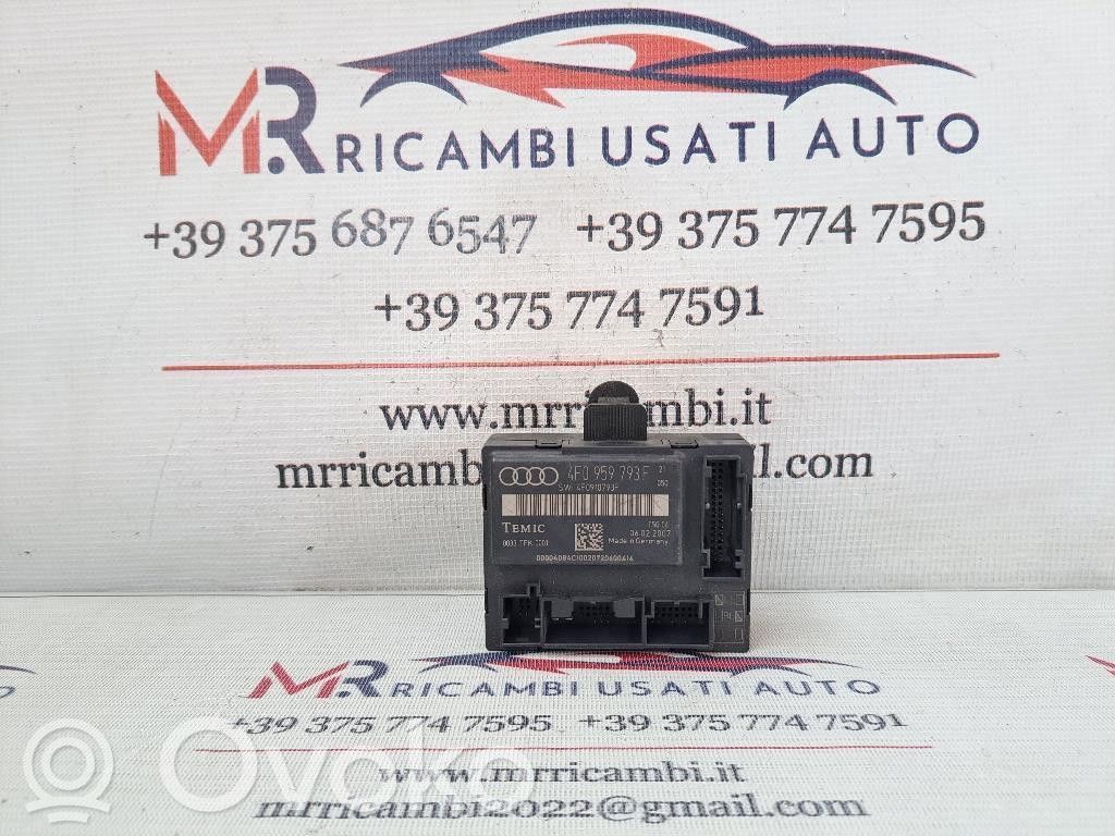 Audi A6 S6 C6 4F Oven ohjainlaite/moduuli 
