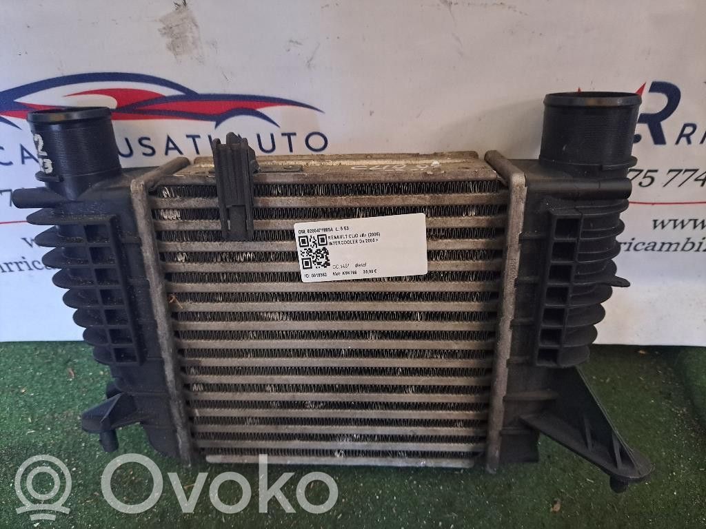 Renault Clio III Radiador intercooler 