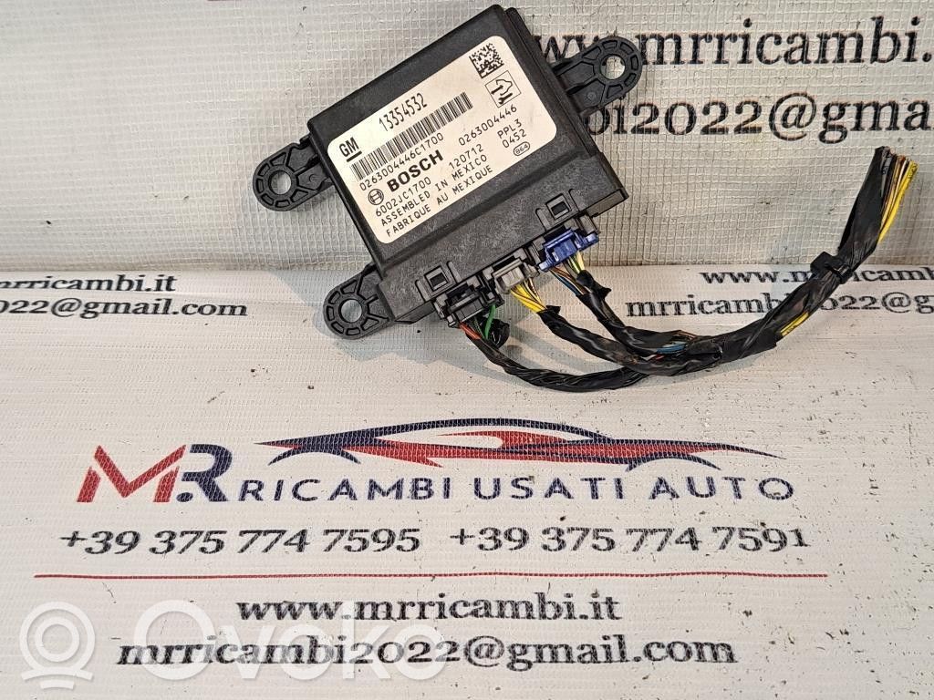 Opel Astra J Parking PDC control unit/module 