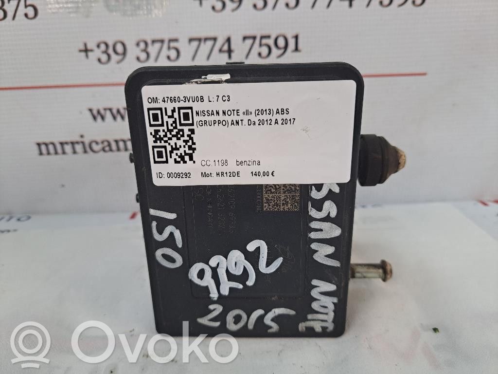 Nissan Note (E11) ABS Blokas 
