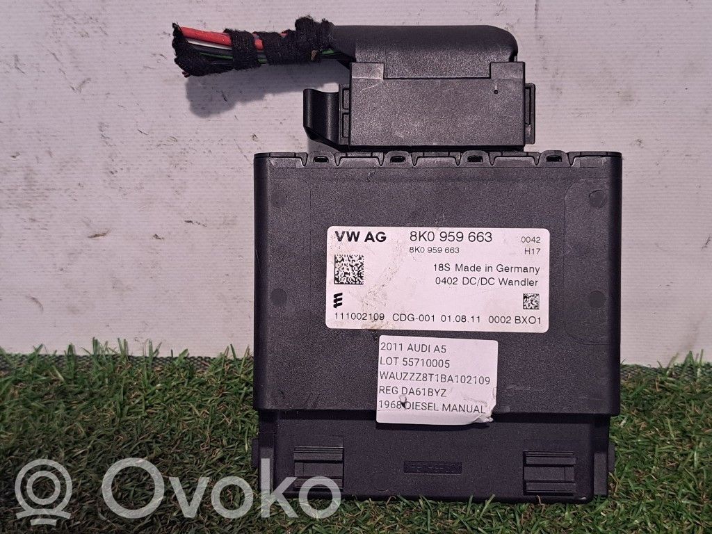 Module de commande marche/arrêt   8K0959663,8K0959663,CGKB