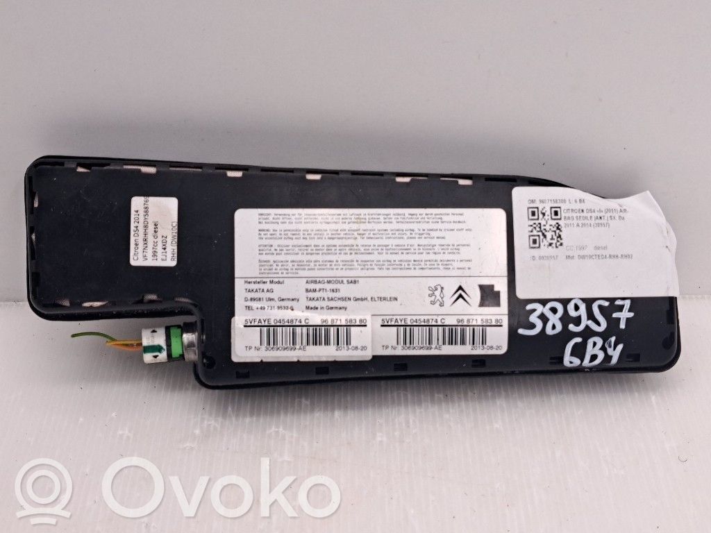 Citroen DS4 Sitz-Airbag 
