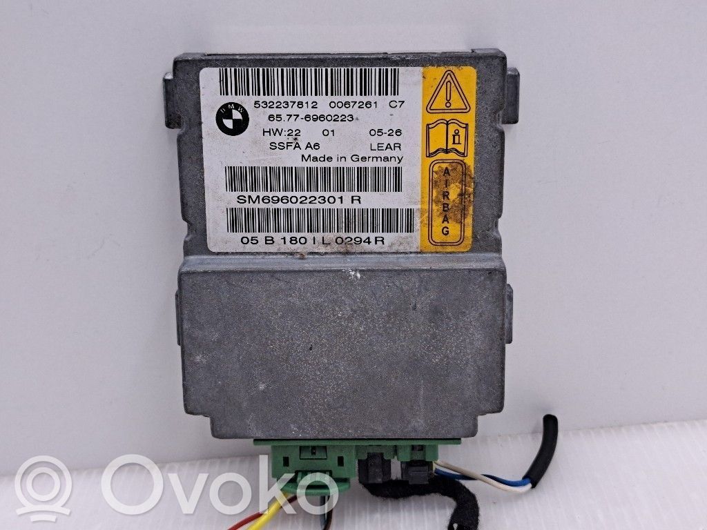BMW 7 E65 E66 Unitate/modul de comandă airbaguri 