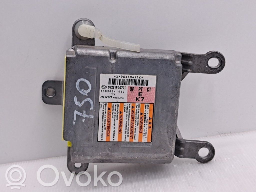 Subaru Impreza II Unidad de control/módulo del Airbag 