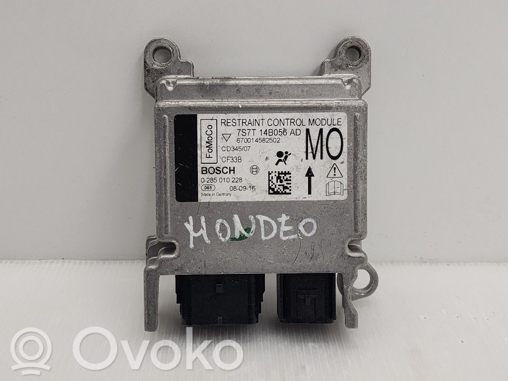 Ford Mondeo MK IV Unidad de control/módulo del Airbag 