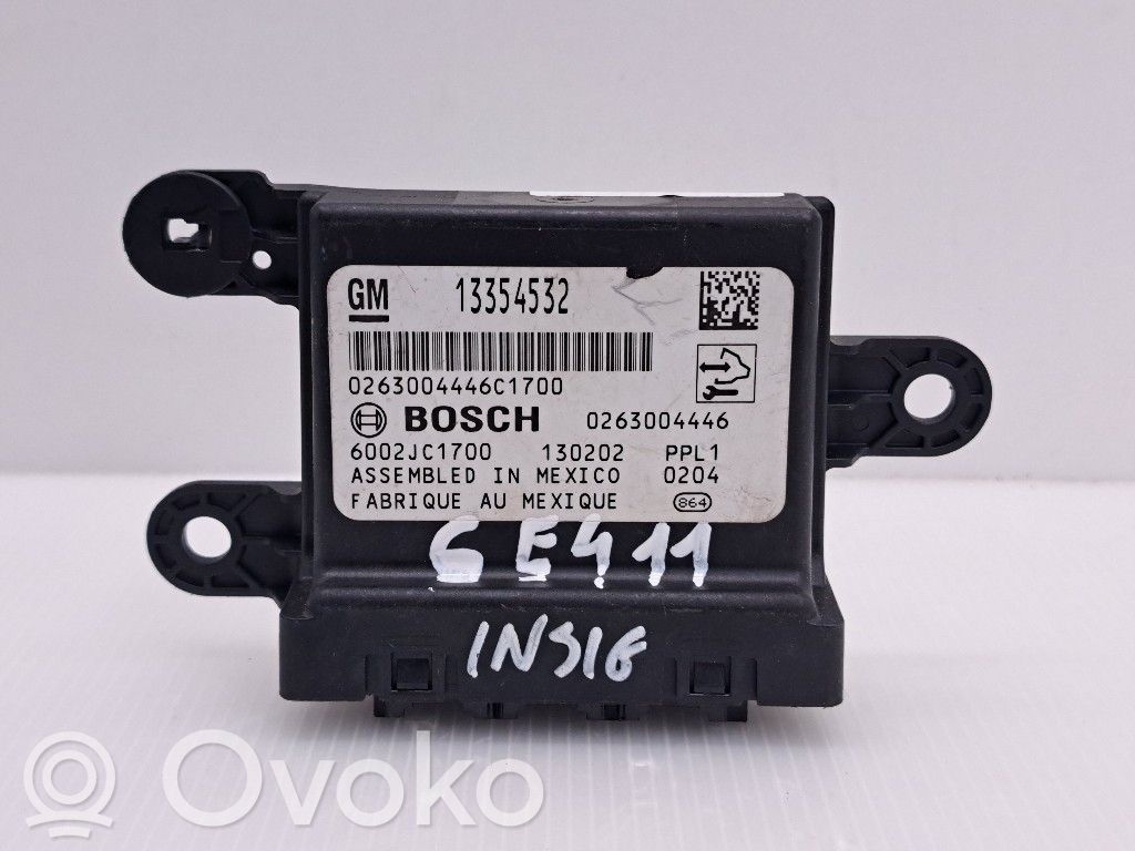 Opel Insignia A Parking PDC control unit/module 