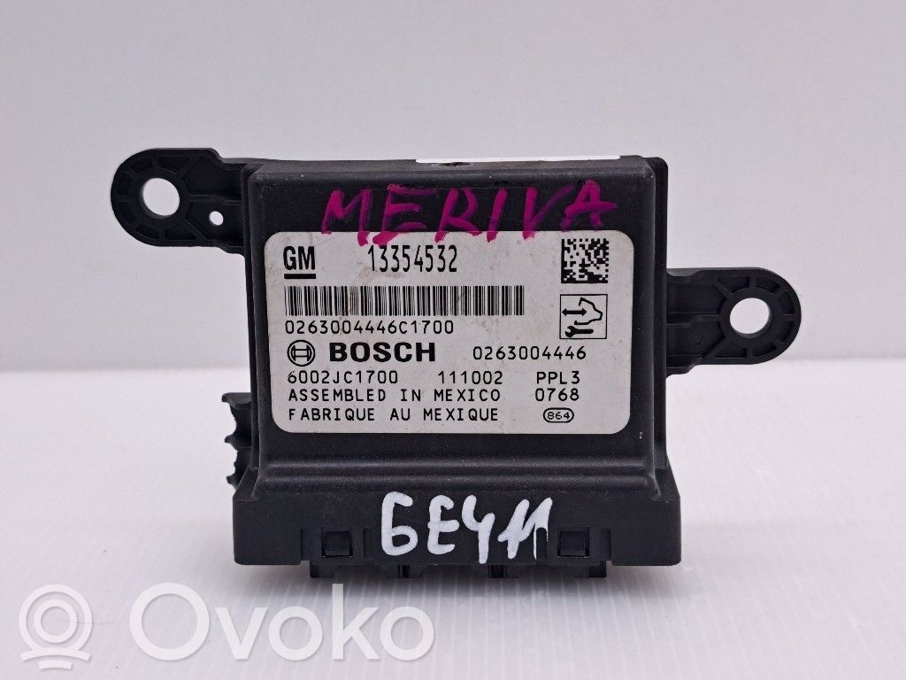 Opel Meriva B Parking PDC control unit/module 