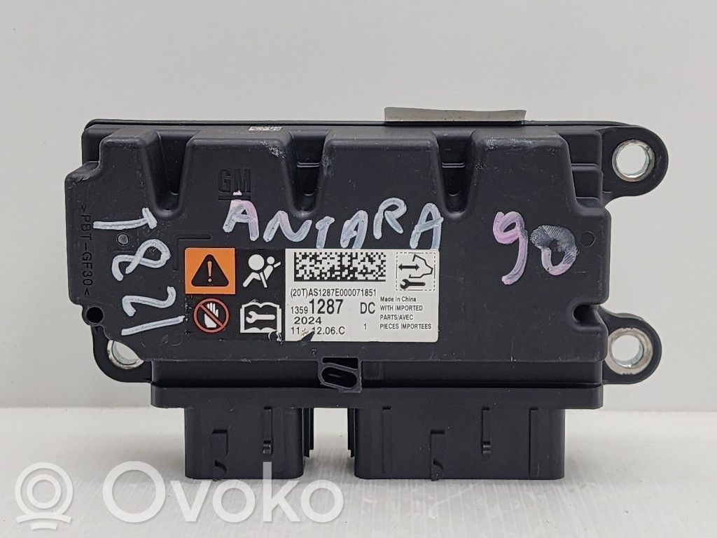 Opel Antara Centralina/modulo airbag 