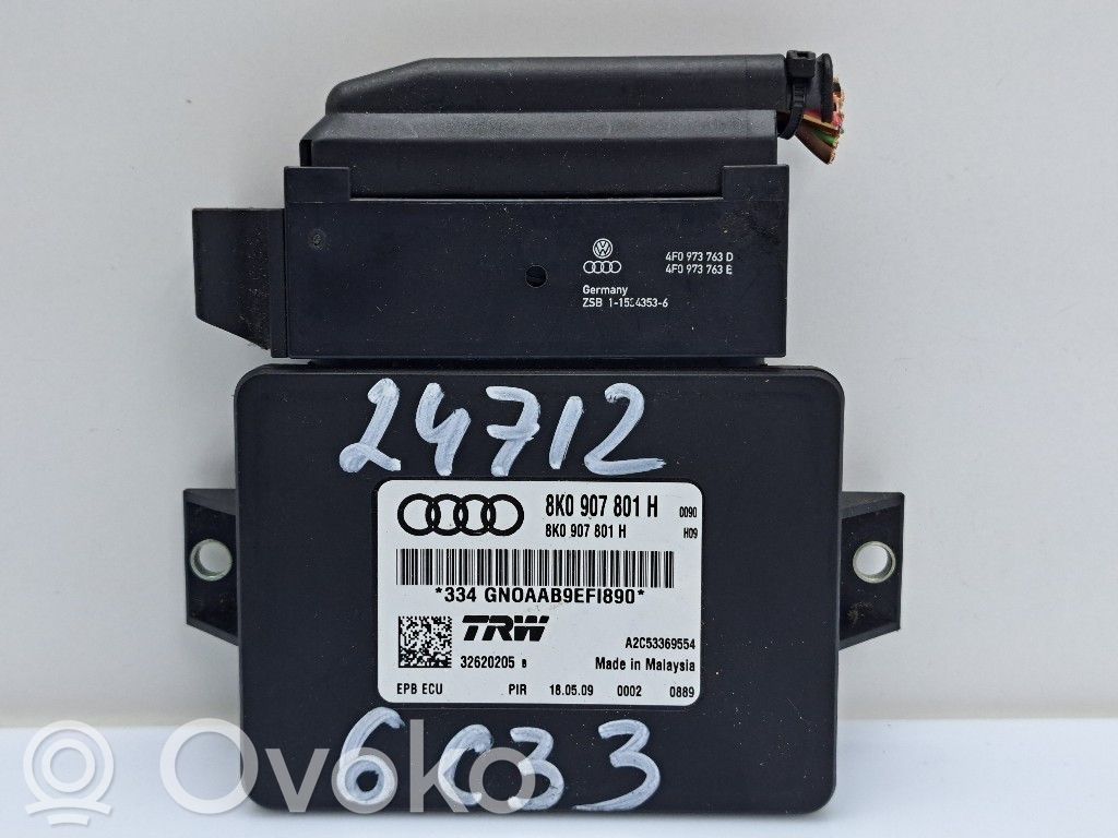 Audi A4 S4 B8 8K Moduł / Sterownik hamulca ręcznego 