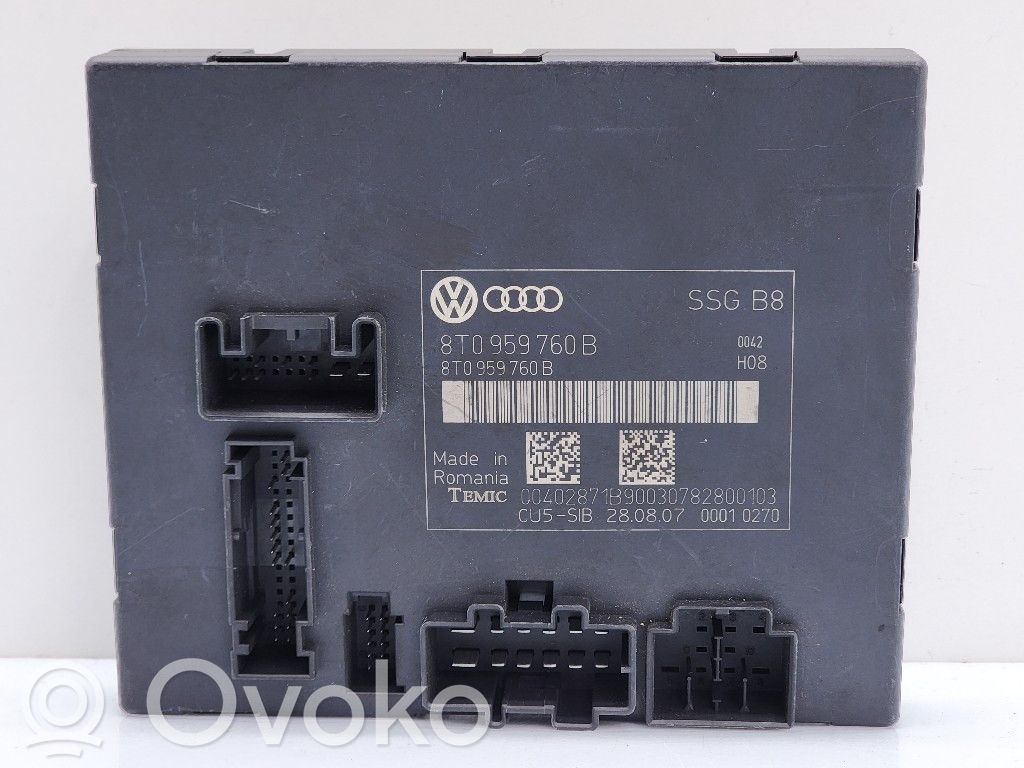 Module de commande de siège   8T0959760B,8T0959760B,CABD