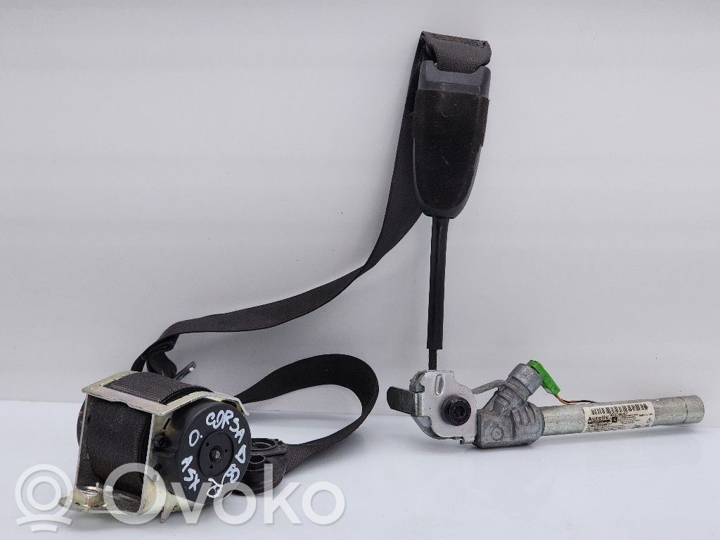 Opel Corsa D Cinturón delantero 