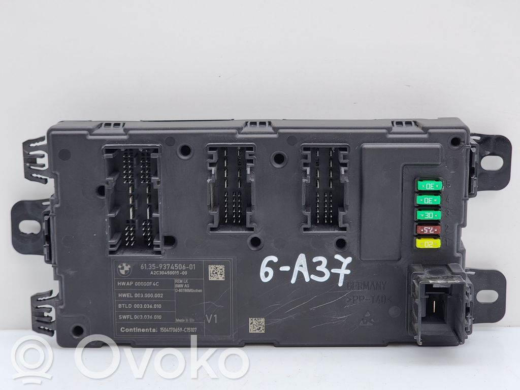 BMW 1 F20 F21 Moduł / Sterownik komfortu 