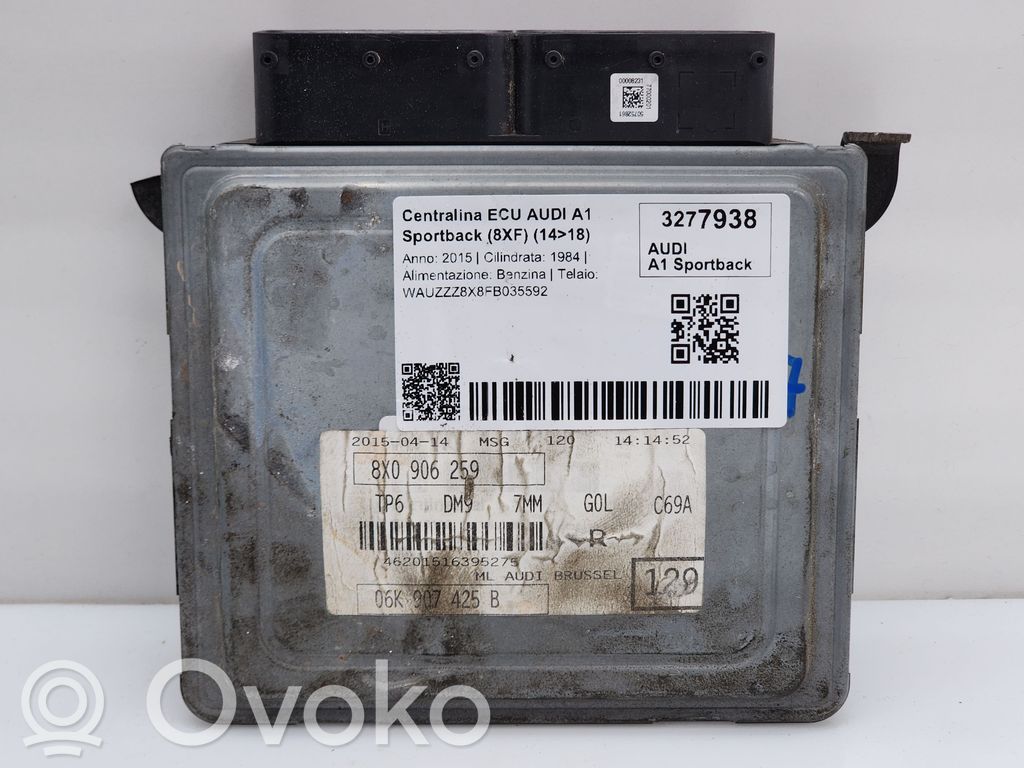 Audi A1 Unitate/modul de control motor 