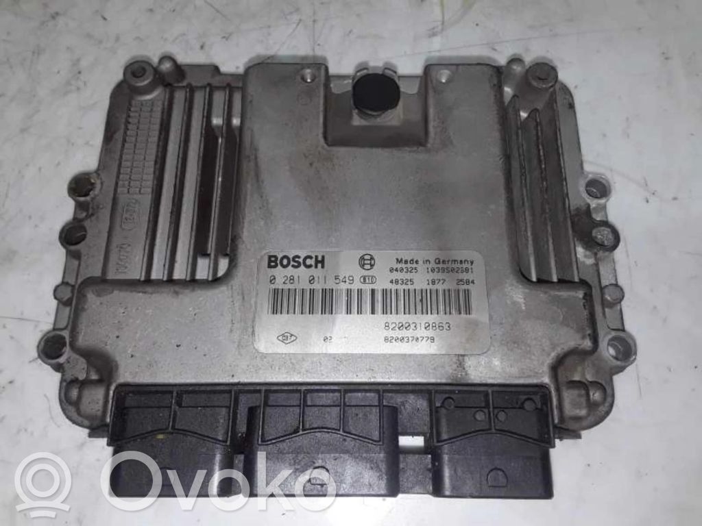 Renault Scenic II - Grand scenic II Centralina/modulo motore ECU