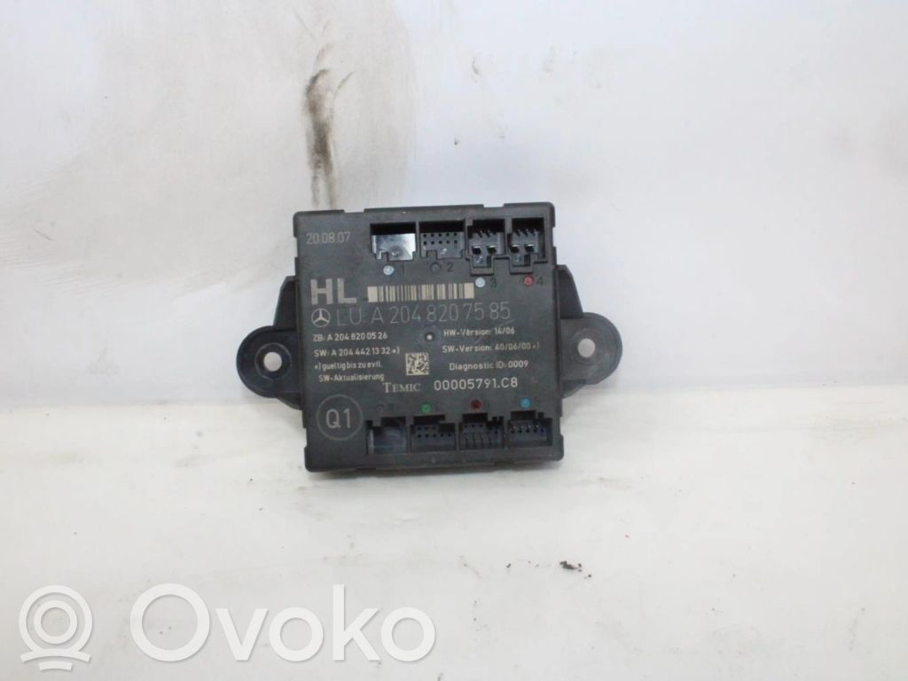 Mercedes-Benz C W203 Unitate/modul de control motor 