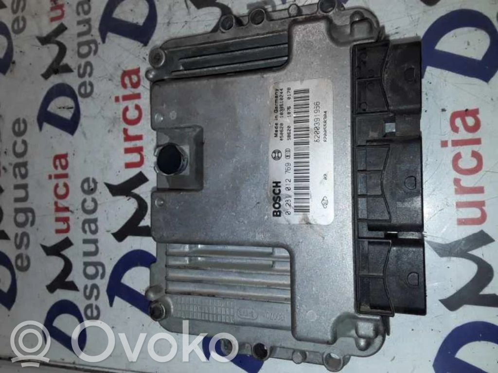 Renault Megane II Unité de commande, module ECU de moteur 