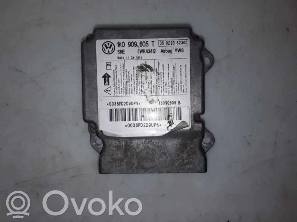 Volkswagen Golf Plus Sterownik / Moduł Airbag 