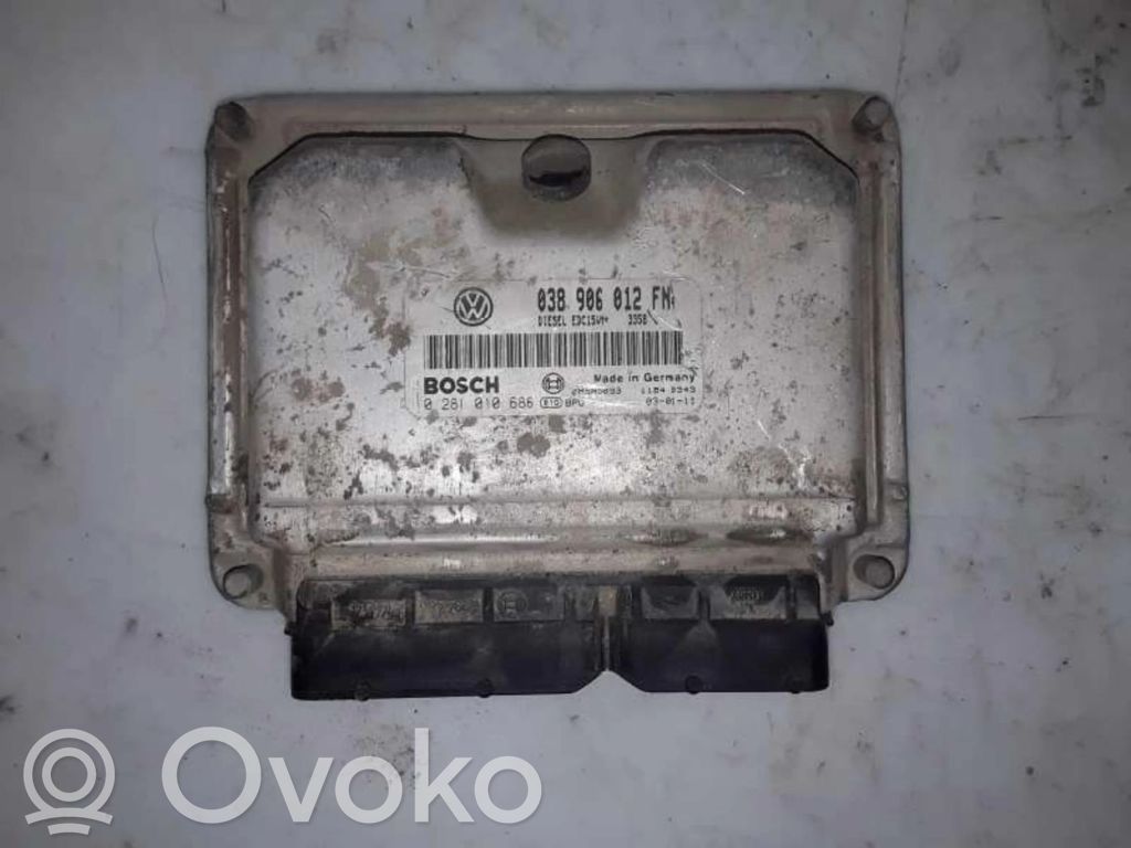 Centralina/modulo motore ECU   038906012